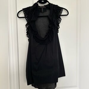 BCBG Women’s Black Sleeveless Blouse Size S